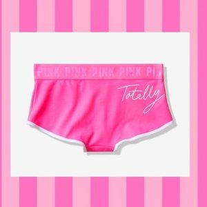 Victoria’s Secret Pink Logo Boyshort